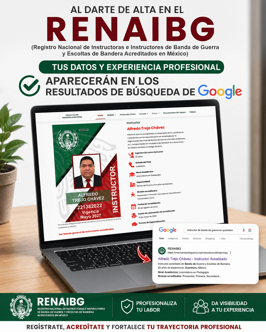 CERTIFICACIÓN DE INSTRUCTORES DE BANDA DE GUERRA EN MÉXICO