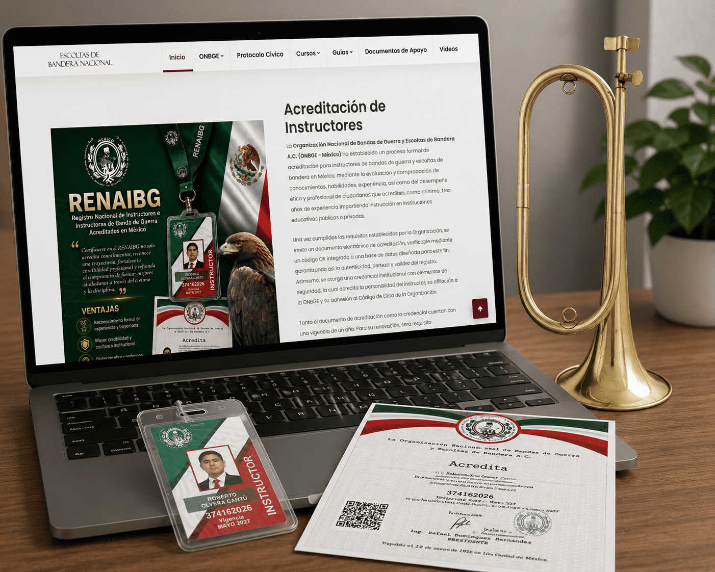 REGISTRO NACIONAL DE INSTRUCTORES DE BANDA DE GUERRA Y ESCOLTAS DE BANDERA ACREDITADOS EN MÉXICO