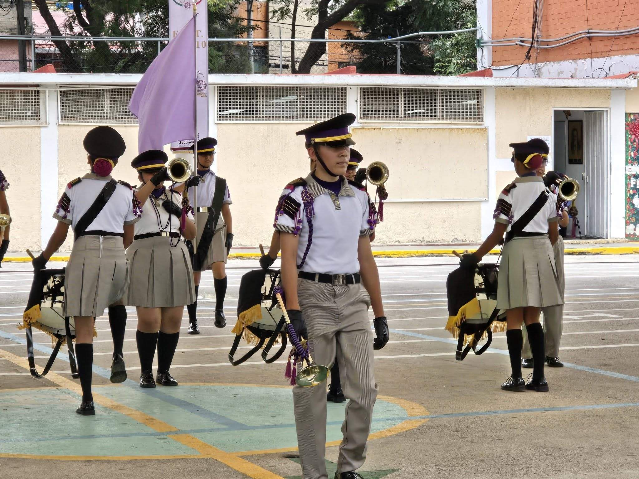 CONCURSO DE BANDAS DE GUERRA DE SECUNDARIAS TÉCNICAS EN CDMX