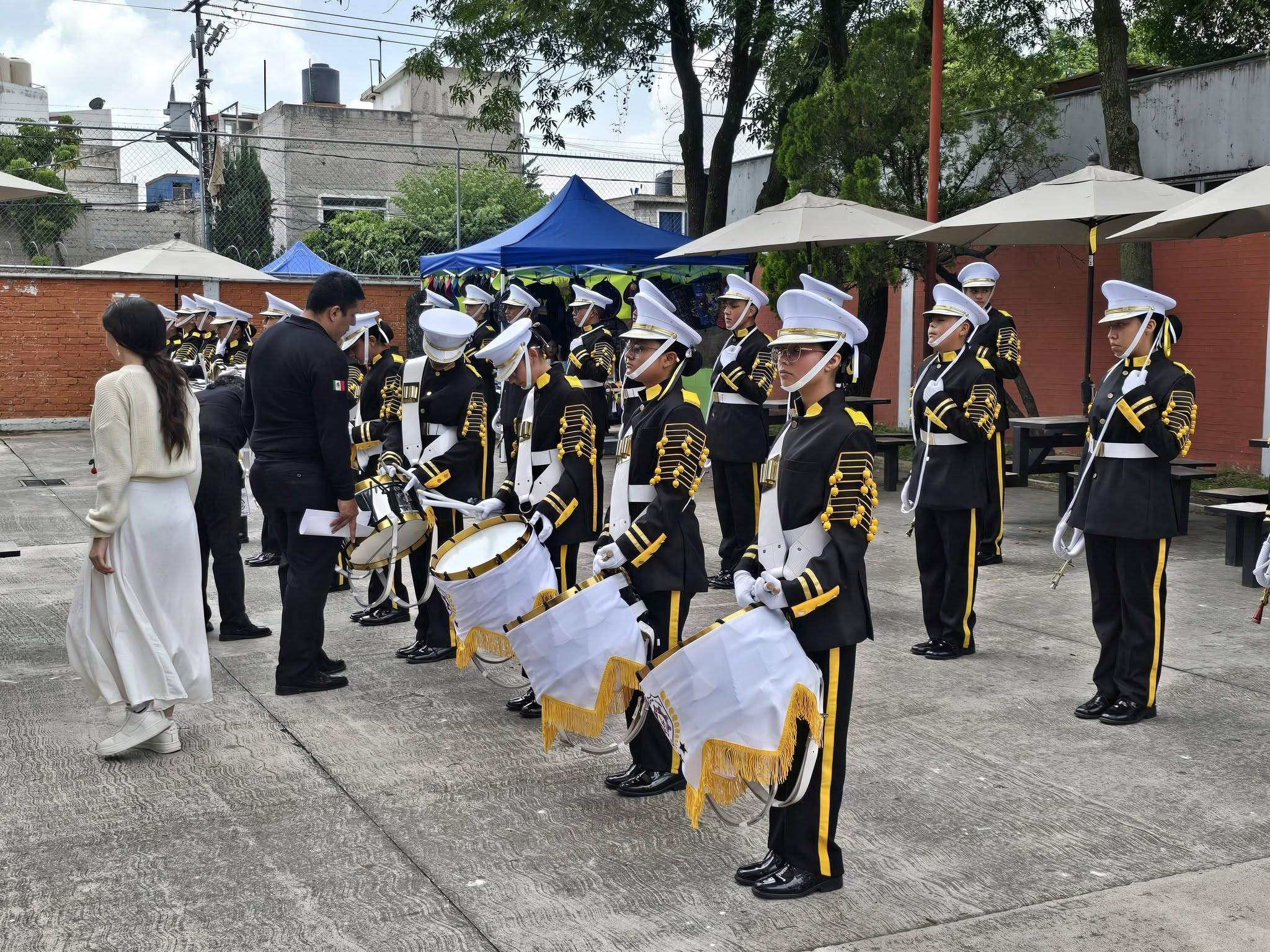 CONCURSO DE BANDAS DE GUERRA DE SECUNDARIAS TÉCNICAS EN CDMX
