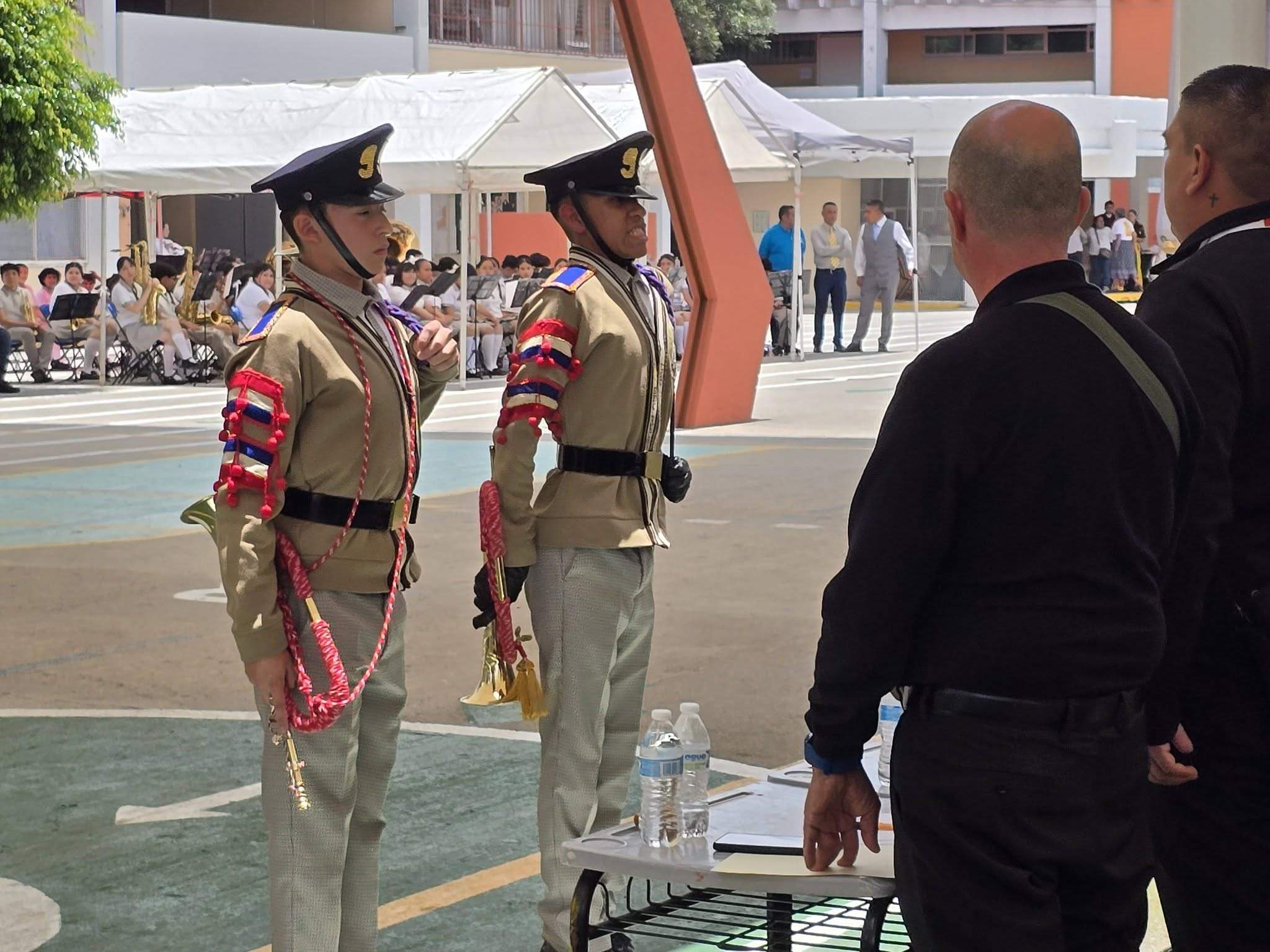 CONCURSO DE BANDAS DE GUERRA DE SECUNDARIAS TÉCNICAS EN CDMX
