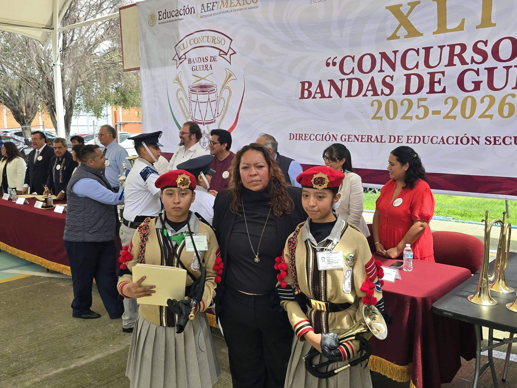 CONCURSO DE BANDAS DE GUERRA DE SECUNDARIAS TÉCNICAS EN CDMX