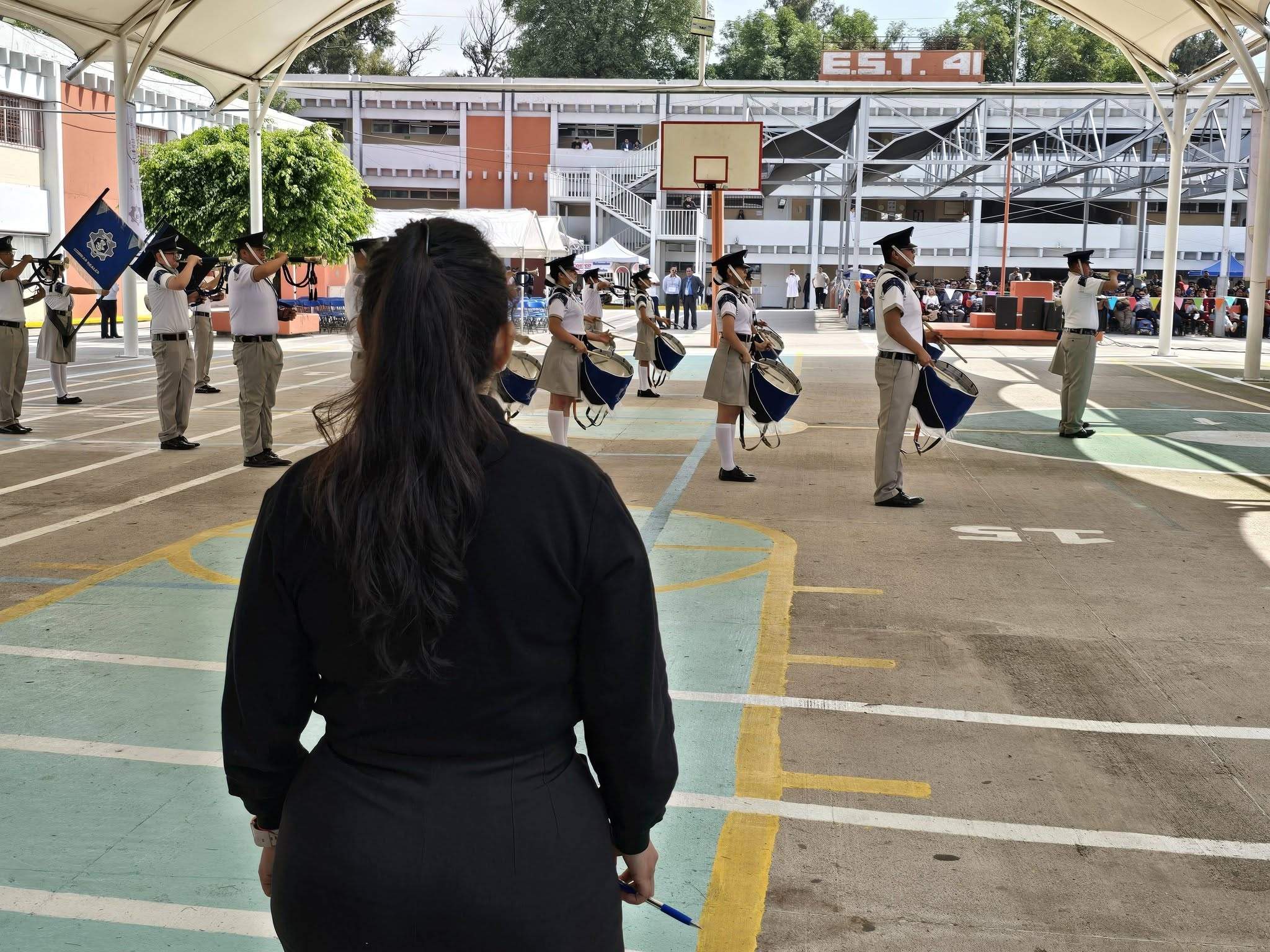 CONCURSO DE BANDAS DE GUERRA DE SECUNDARIAS TÉCNICAS EN CDMX