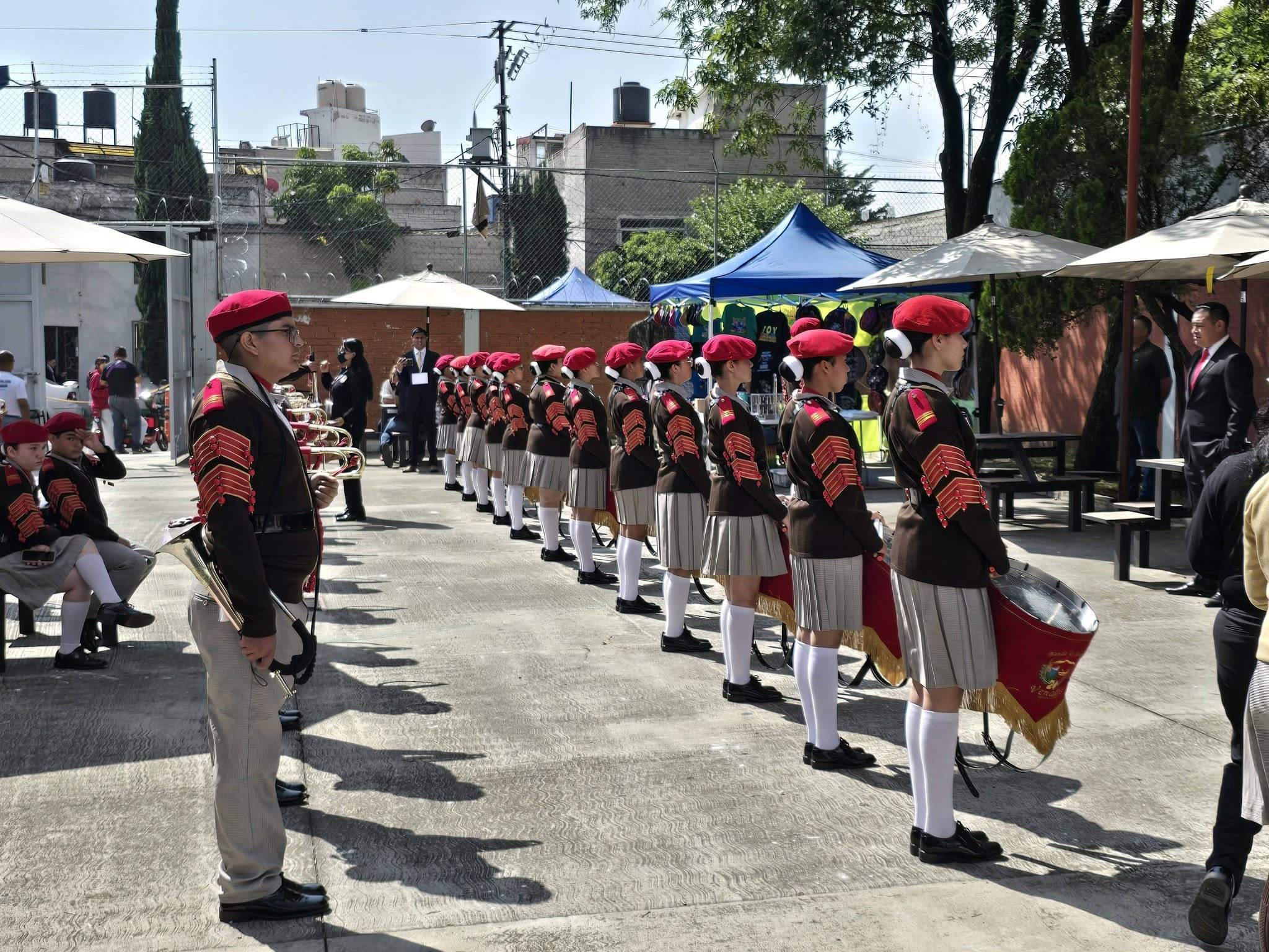 CONCURSO DE BANDAS DE GUERRA DE SECUNDARIAS TÉCNICAS EN CDMX