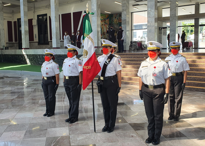 ESCOLTAS DE BANDERA NACIONAL PARA CEREMONIAS CIVICAS