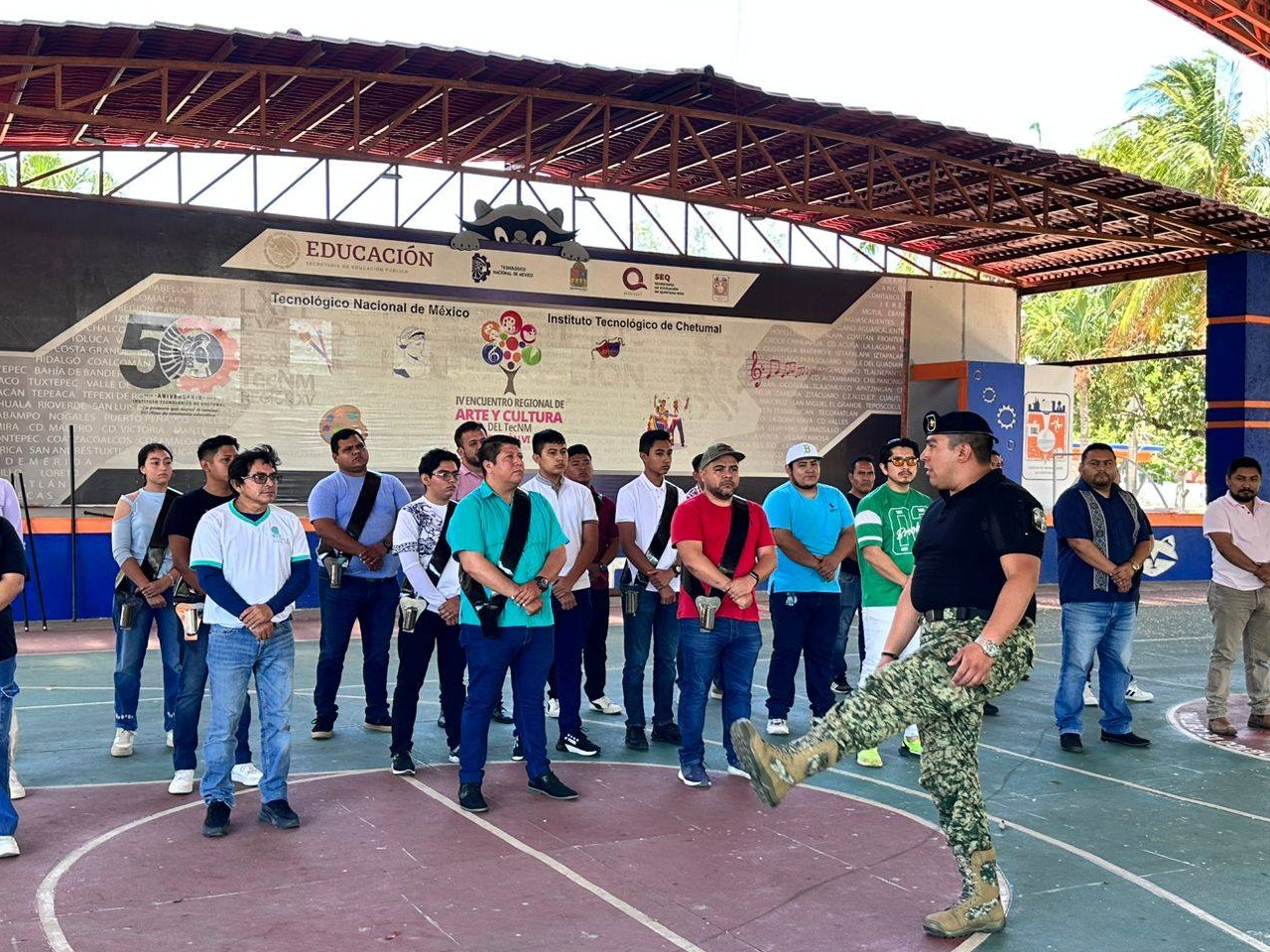 CURSO NACIONAL DE INSTRUCTORES DE BANDAS DE GUERRA Y ESCOLTAS DE BANDERA