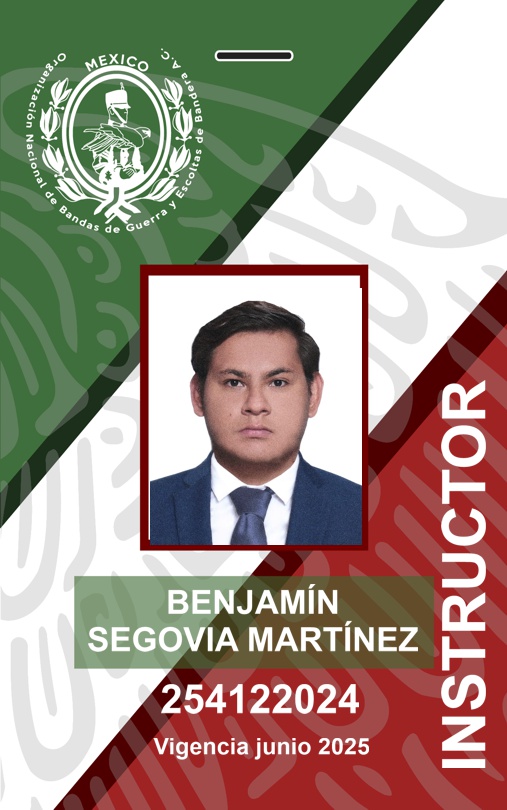 INSTRUCTOR BENJAMÍN SEGOVIA MARTÍNEZ