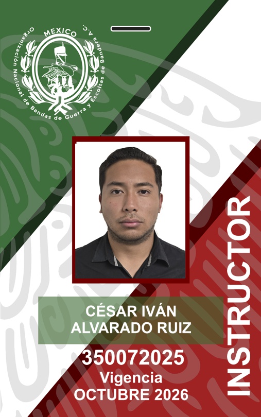 INSTRUCTOR CÉSAR IVÁN ALVARADO RUIZ