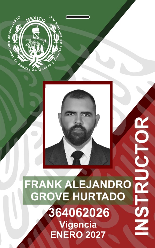 INSTRUCTOR FRANK ALEJANDRO GROVE HURTADO