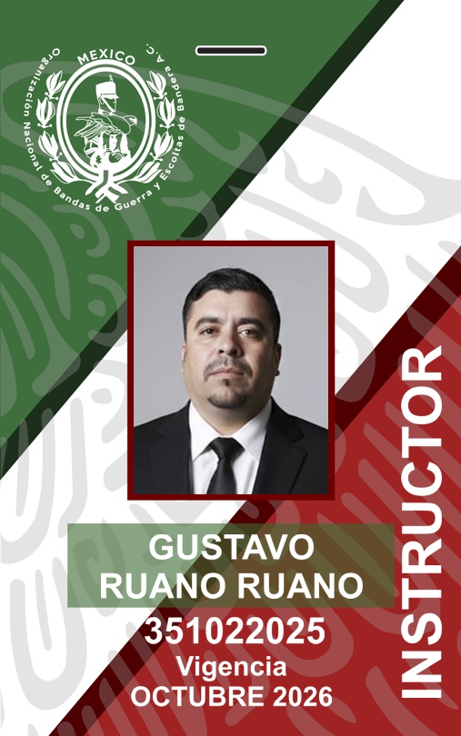 INSTRUCTOR GUSTAVO RUANO RUANO