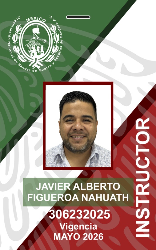 INSTRUCTOR JAVIER ALBERTO FIGUEROA NAHUATH