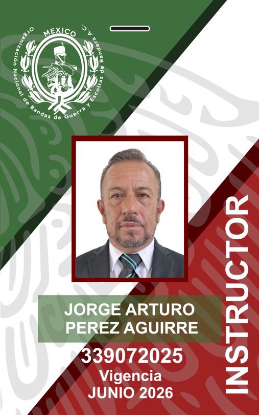 INSTRUCTOR JORGE ARTURO PEREZ AGUIRRE