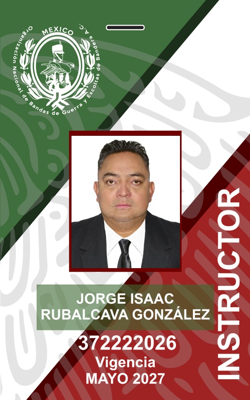 INSTRUCTOR JORGE ISAAC RUBALCAVA GONZÁLEZ