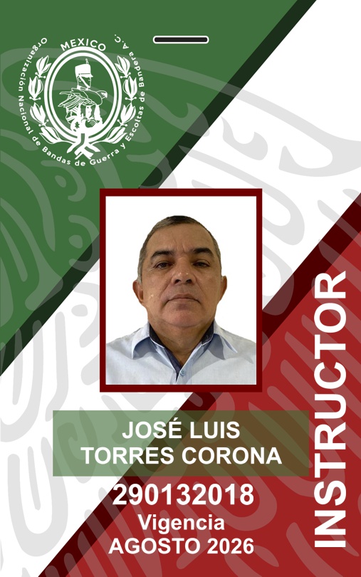INSTRUCTOR JOSÉ LUIS TORRES CORONA