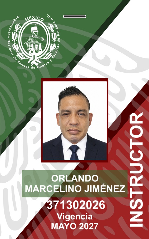 INSTRUCTOR MARCELINO ORLANDO JIMÉNEZ