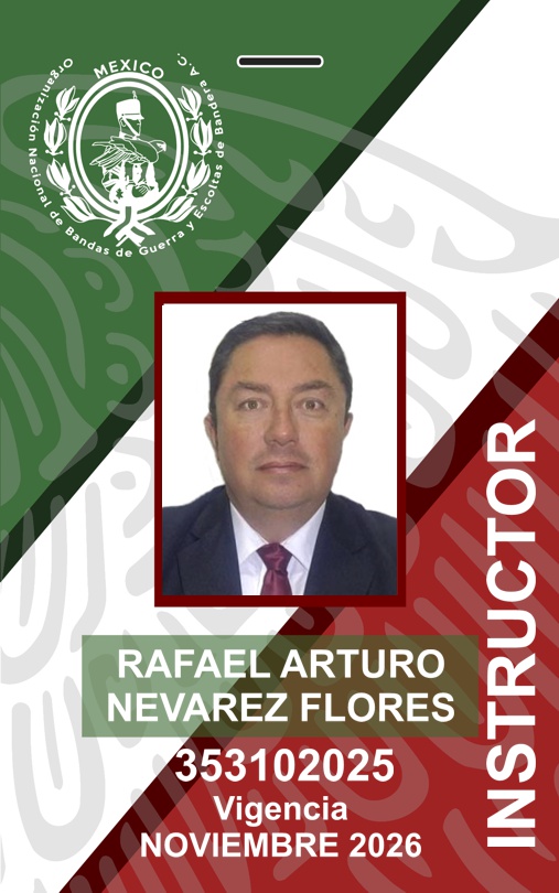 INSTRUCTOR RAFAEL ARTURO NEVAREZ FLORES