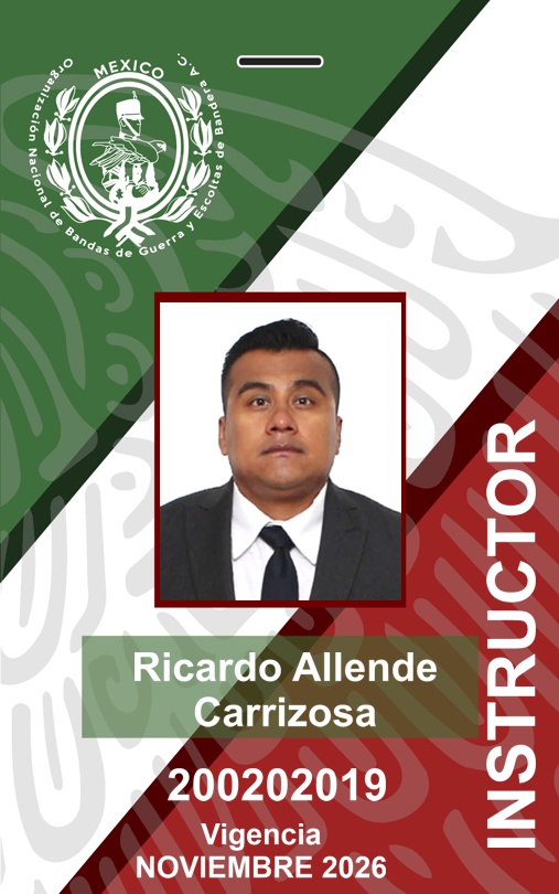 INSTRUCTOR RICARDO ALLENDE CARRIZOSA