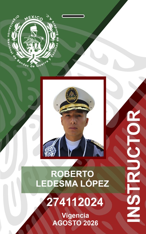 INSTRUCTOR ROBERTO LEDESMA LÓPEZ