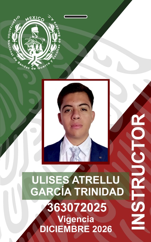 INSTRUCTOR ULISES ATRELLU GARCÍA TRINIDAD