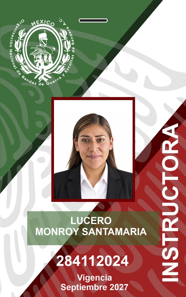 INSTRUCTORA LUCERO MONROY SANTAMARIA