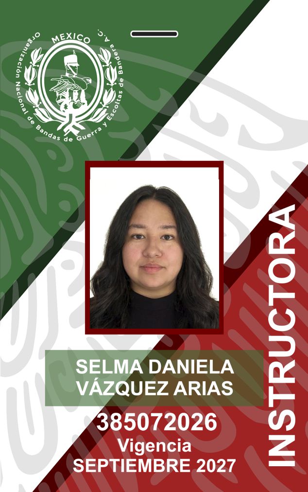 INSTRUCTORA SELMA DANIELA VÁZQUEZ ARIAS